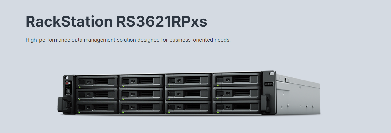ذخیره ساز تحت شبکه سینولوژی مدل Synology RackStation RS3621RPXS